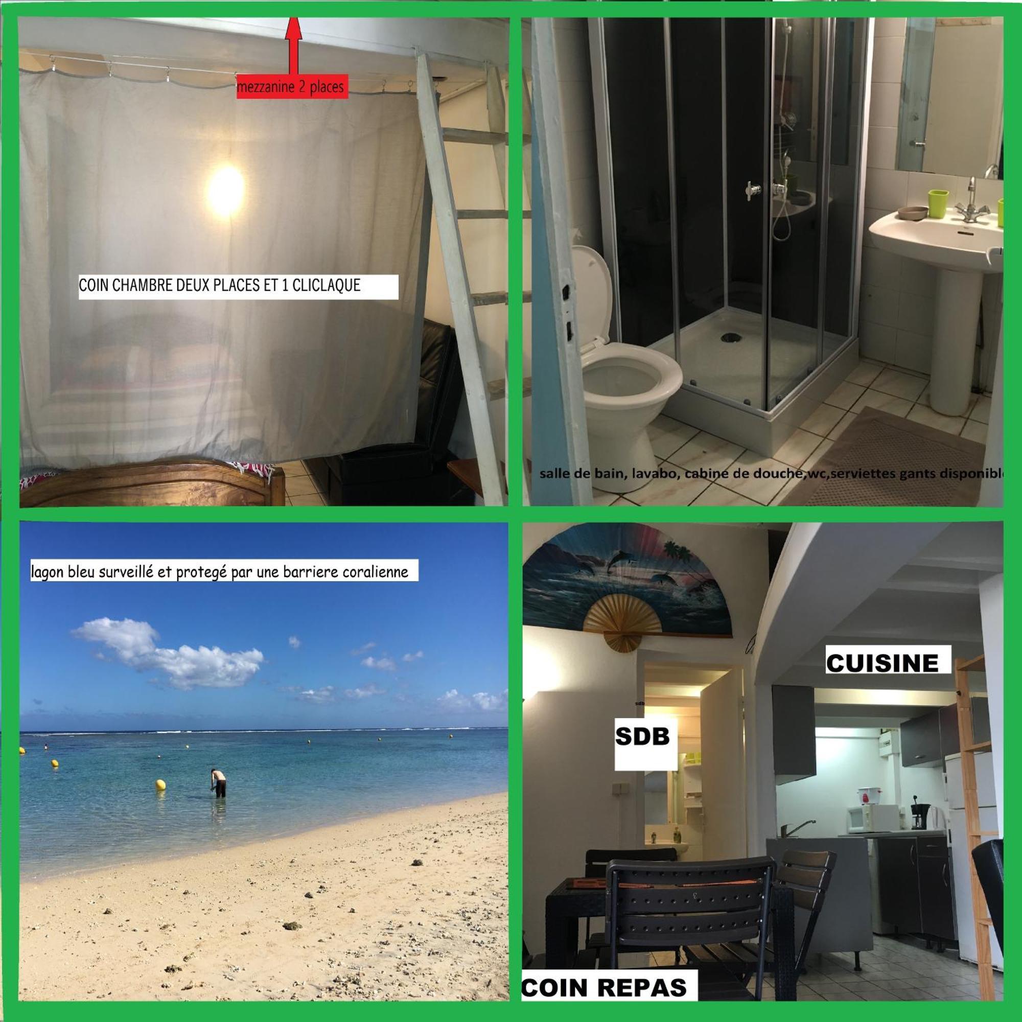 à pied dans l eau écolo 97434 Apartamento L'Ermitage-Les-Bains Exterior foto