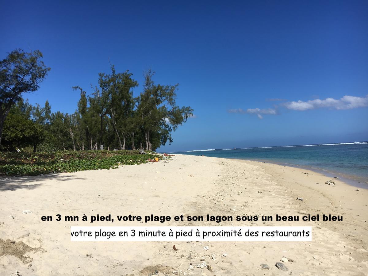 à pied dans l eau écolo 97434 Apartamento L'Ermitage-Les-Bains Exterior foto